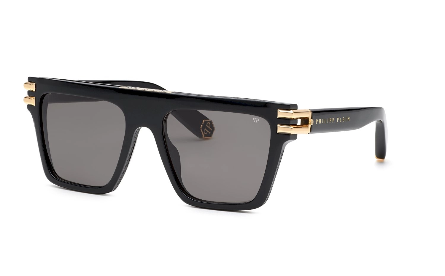Philipp Plein SPP108M 0700 56 | Unisex Siyah Güneş Gözlüğü
